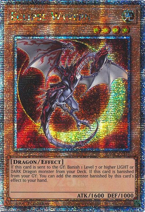 Eclipse Wyvern [RA04-EN177] Quarter Century Secret Rare | Exor Games Summserside