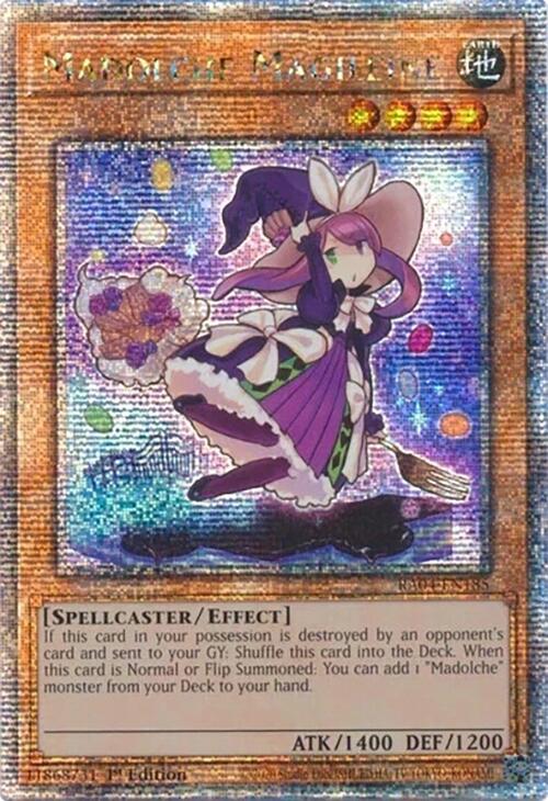 Madolche Magileine [RA04-EN185] Quarter Century Secret Rare | Exor Games Summserside