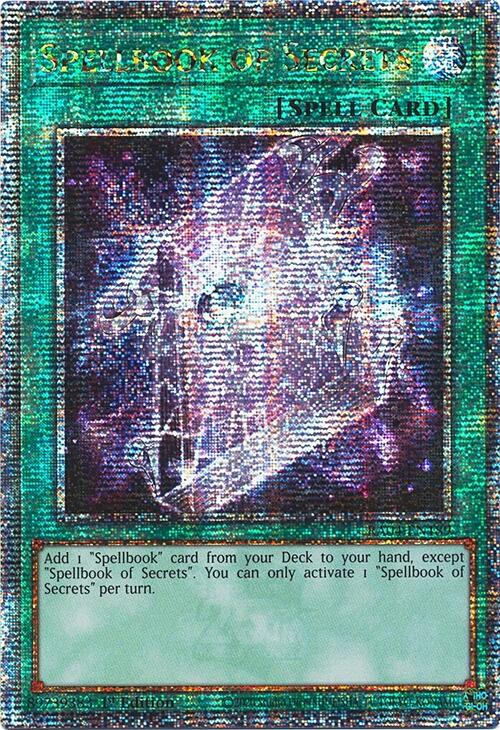 Spellbook of Secrets [RA04-EN189] Quarter Century Secret Rare | Exor Games Summserside