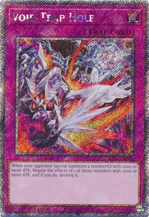 Void Trap Hole [RA04-EN190] Platinum Secret Rare | Exor Games Summserside