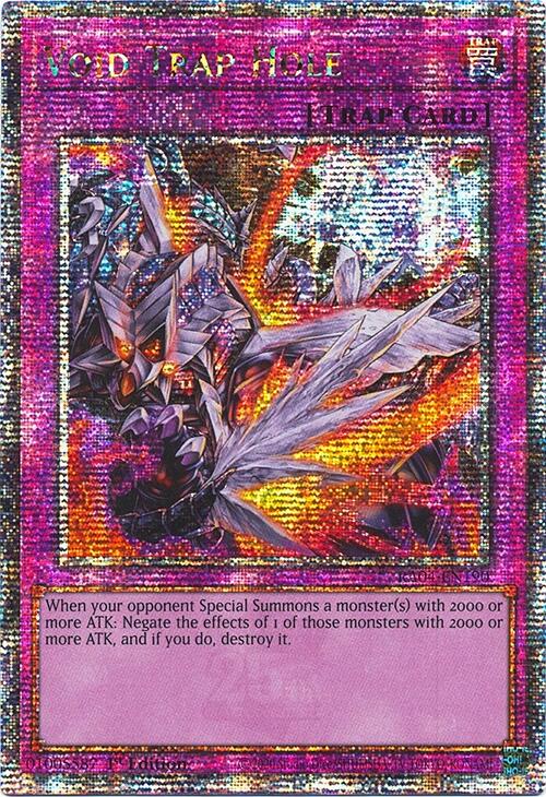 Void Trap Hole [RA04-EN190] Quarter Century Secret Rare | Exor Games Summserside