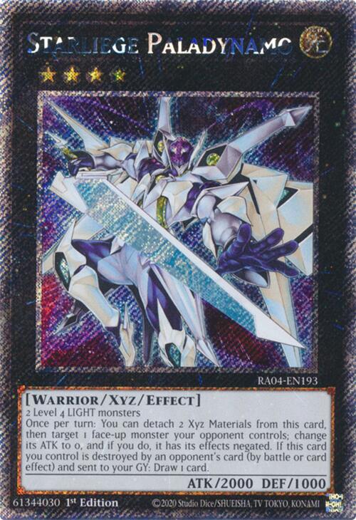 Starliege Paladynamo [RA04-EN193] Platinum Secret Rare | Exor Games Summserside