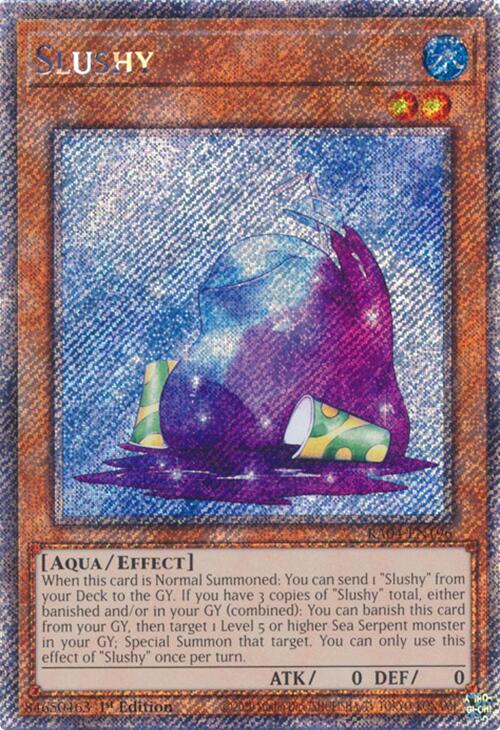 Slushy [RA04-EN196] Platinum Secret Rare | Exor Games Summserside