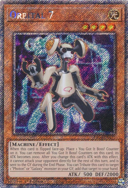 Orbital 7 [RA04-EN197] Platinum Secret Rare | Exor Games Summserside