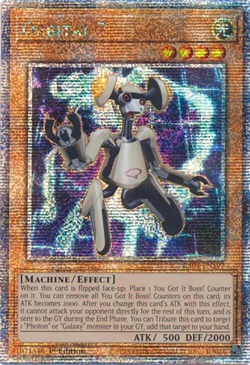 Orbital 7 [RA04-EN197] Quarter Century Secret Rare | Exor Games Summserside