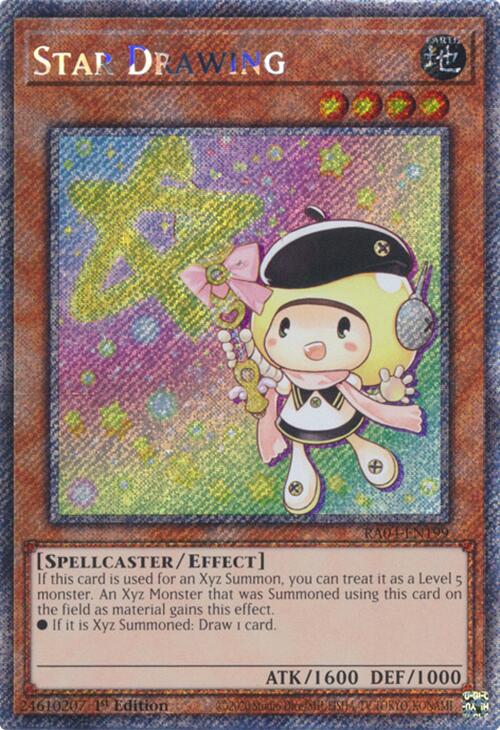 Star Drawing [RA04-EN199] Platinum Secret Rare | Exor Games Summserside