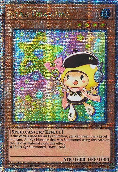 Star Drawing [RA04-EN199] Quarter Century Secret Rare | Exor Games Summserside