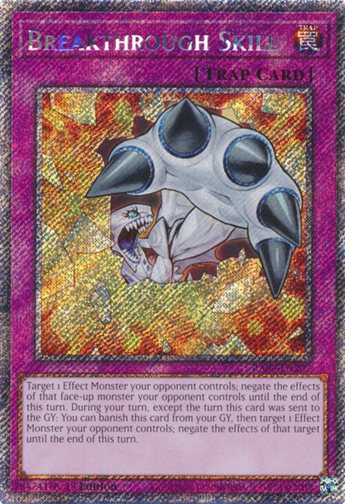 Breakthrough Skill [RA04-EN202] Platinum Secret Rare | Exor Games Summserside