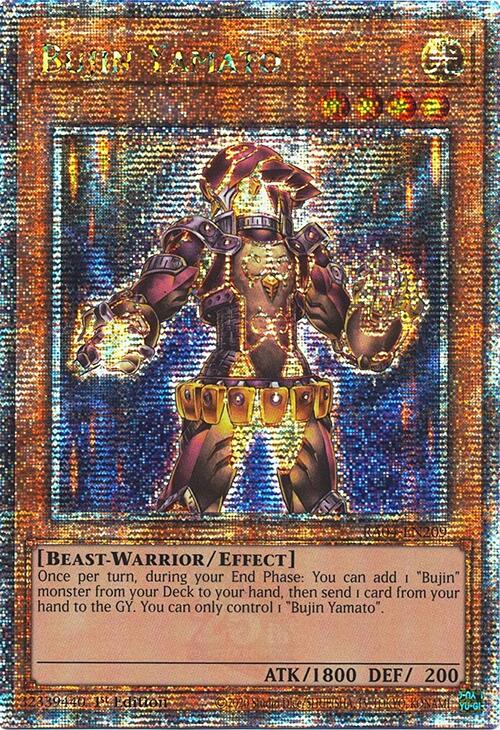 Bujin Yamato [RA04-EN209] Quarter Century Secret Rare | Exor Games Summserside