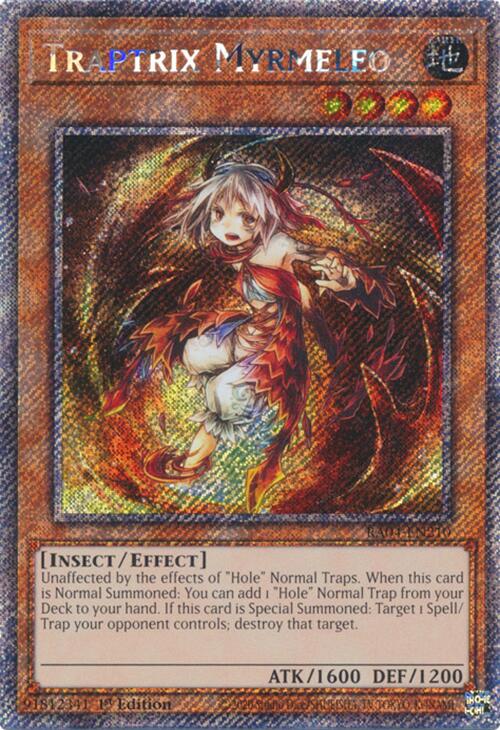 Traptrix Myrmeleo [RA04-EN210] Platinum Secret Rare | Exor Games Summserside