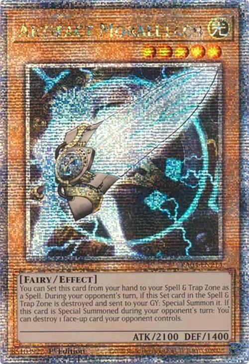 Artifact Moralltach [RA04-EN214] Quarter Century Secret Rare | Exor Games Summserside