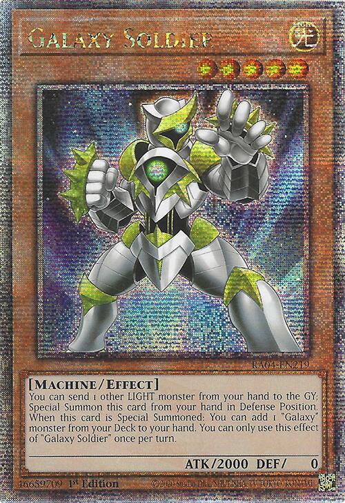 Galaxy Soldier [RA04-EN219] Quarter Century Secret Rare | Exor Games Summserside
