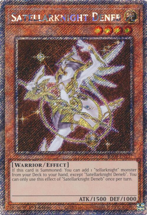 Satellarknight Deneb [RA04-EN227] Platinum Secret Rare | Exor Games Summserside