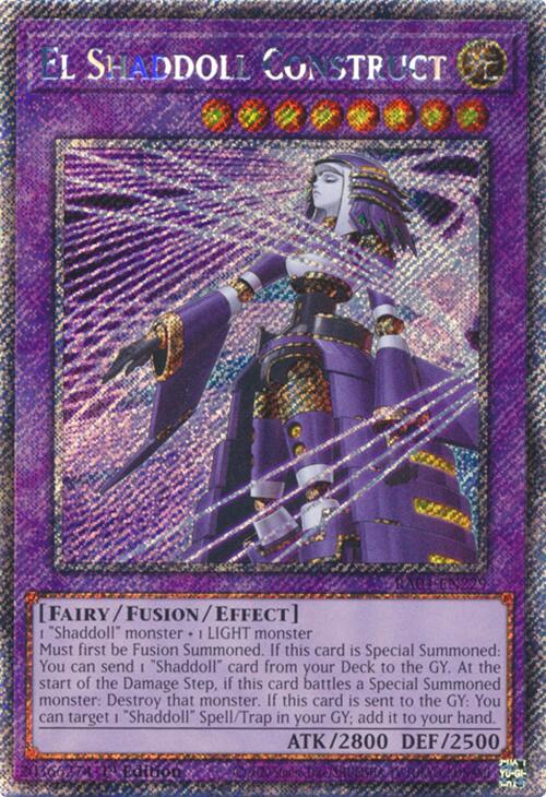 El Shaddoll Construct (Alternate Art) [RA04-EN229] Platinum Secret Rare | Exor Games Summserside