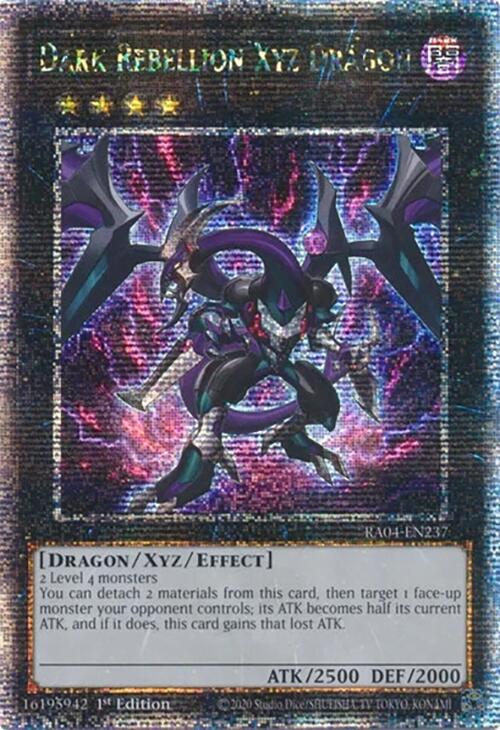 Dark Rebellion Xyz Dragon [RA04-EN237] Quarter Century Secret Rare | Exor Games Summserside