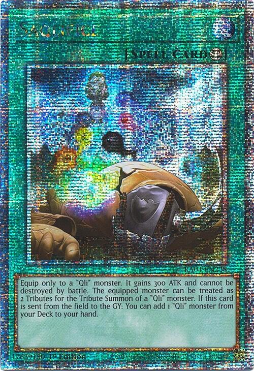Saqlifice [RA04-EN238] Quarter Century Secret Rare | Exor Games Summserside
