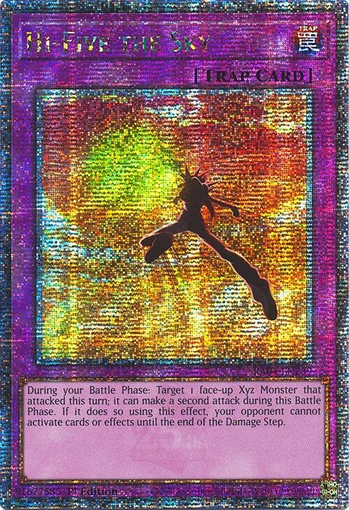 Hi-Five the Sky [RA04-EN239] Quarter Century Secret Rare | Exor Games Summserside