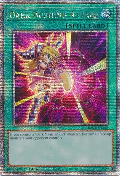 Dark Burning Attack [RA04-EN245] Quarter Century Secret Rare | Exor Games Summserside