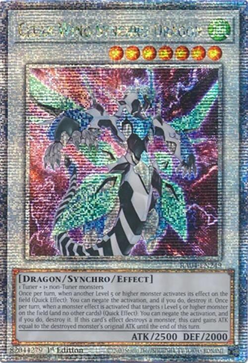 Clear Wing Synchro Dragon [RA04-EN249] Quarter Century Secret Rare | Exor Games Summserside