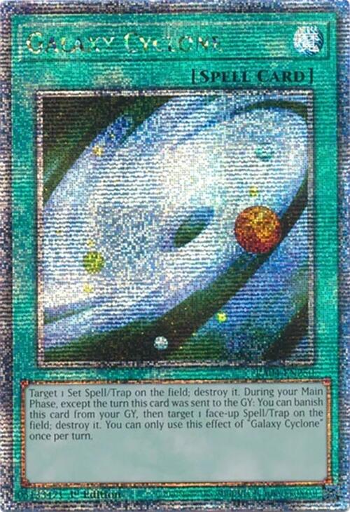 Galaxy Cyclone [RA04-EN250] Quarter Century Secret Rare | Exor Games Summserside