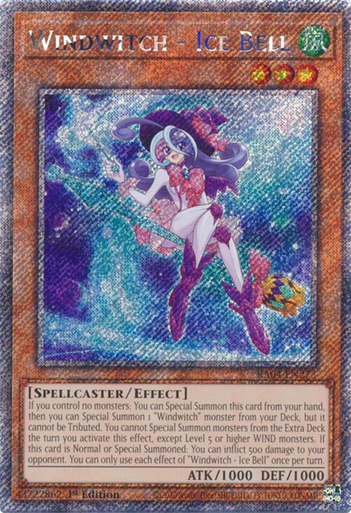 Windwitch - Ice Bell [RA04-EN273] Platinum Secret Rare | Exor Games Summserside