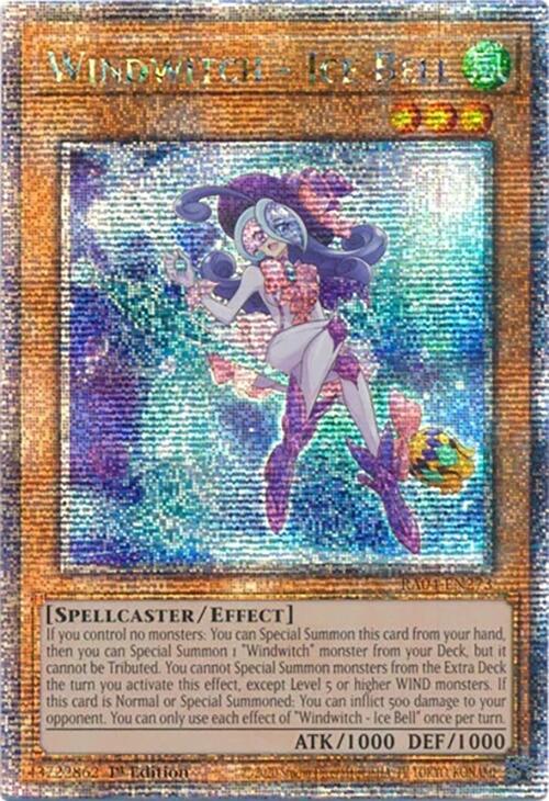 Windwitch - Ice Bell [RA04-EN273] Quarter Century Secret Rare | Exor Games Summserside