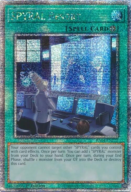 SPYRAL Resort [RA04-EN277] Quarter Century Secret Rare | Exor Games Summserside