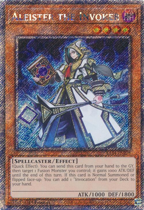 Aleister the Invoker [RA04-EN278] Platinum Secret Rare | Exor Games Summserside