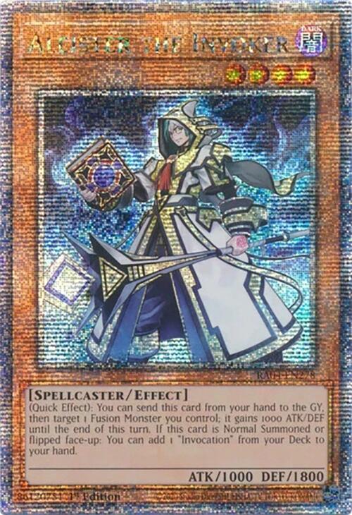 Aleister the Invoker [RA04-EN278] Quarter Century Secret Rare | Exor Games Summserside