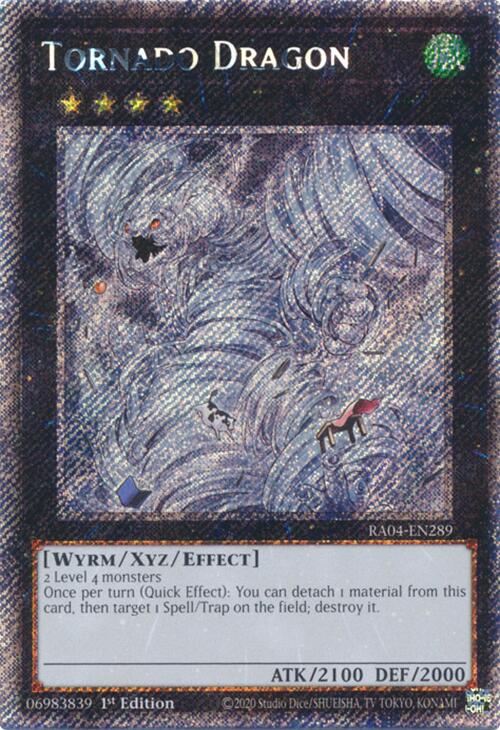 Tornado Dragon [RA04-EN289] Platinum Secret Rare | Exor Games Summserside