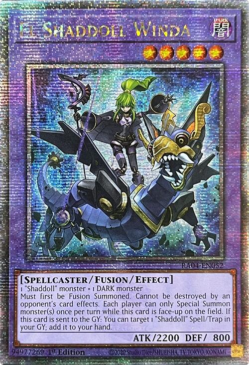 El Shaddoll Winda [RA04-EN052] Quarter Century Secret Rare | Exor Games Summserside