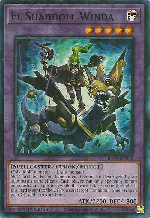 El Shaddoll Winda [RA04-EN052] Super Rare | Exor Games Summserside