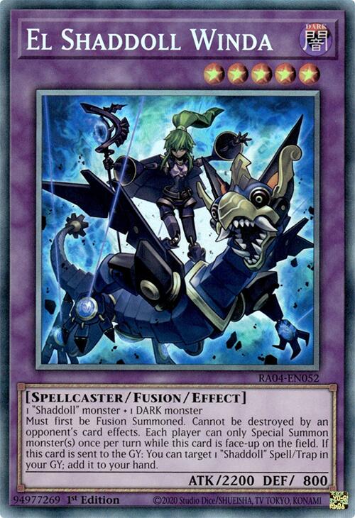 El Shaddoll Winda [RA04-EN052] Prismatic Collector's Rare | Exor Games Summserside