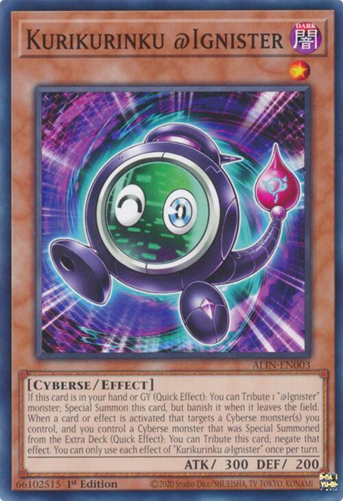 Kurikurinku @Ignister [ALIN-EN003] Common | Exor Games Summserside