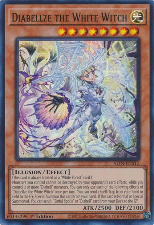 Diabellze the White Witch [ALIN-EN012] Super Rare | Exor Games Summserside