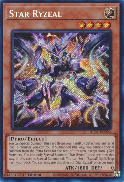 Star Ryzeal [ALIN-EN022] Secret Rare | Exor Games Summserside