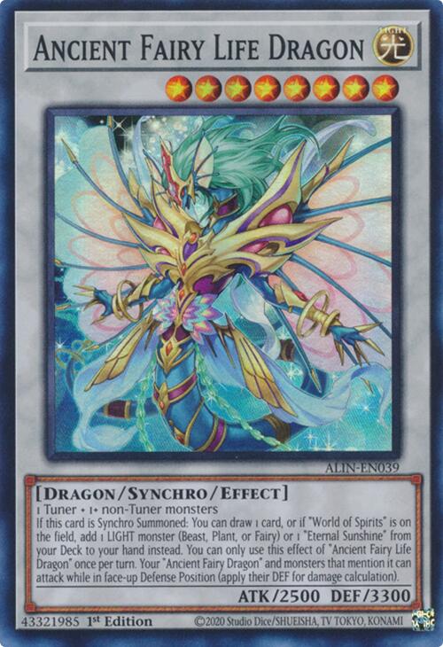 Ancient Fairy Life Dragon [ALIN-EN039] Super Rare | Exor Games Summserside