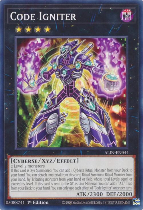 Code Igniter [ALIN-EN044] Common | Exor Games Summserside