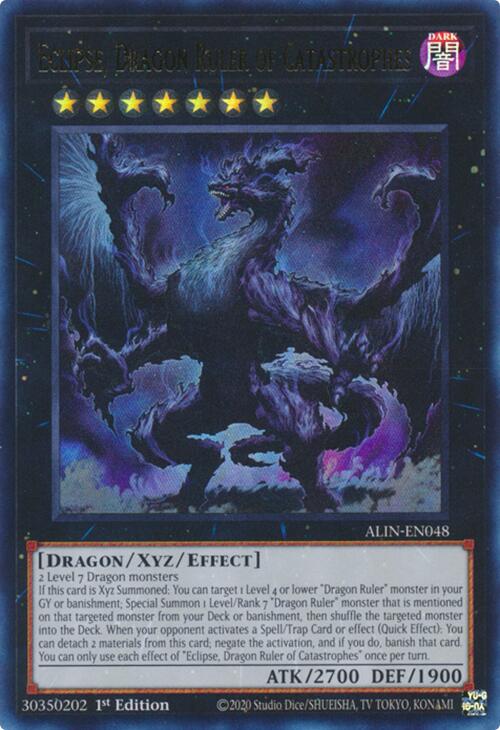 Eclipse, Dragon Ruler of Catastrophes [ALIN-EN048] Ultra Rare | Exor Games Summserside