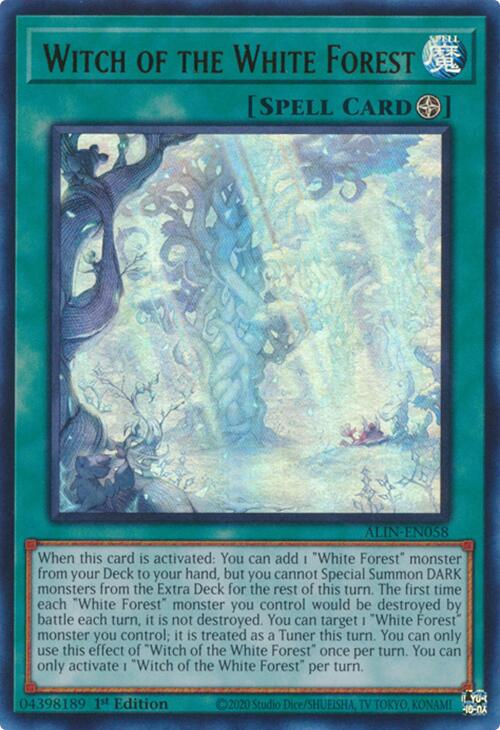 Witch of the White Forest [ALIN-EN058] Ultra Rare | Exor Games Summserside