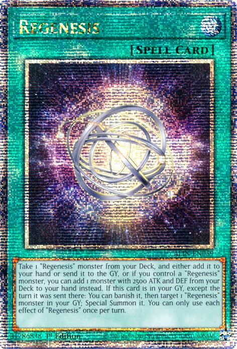 Regenesis [ALIN-EN059] Quarter Century Secret Rare | Exor Games Summserside