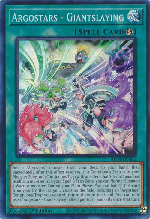 Argostars - Giantslaying [ALIN-EN062] Super Rare | Exor Games Summserside