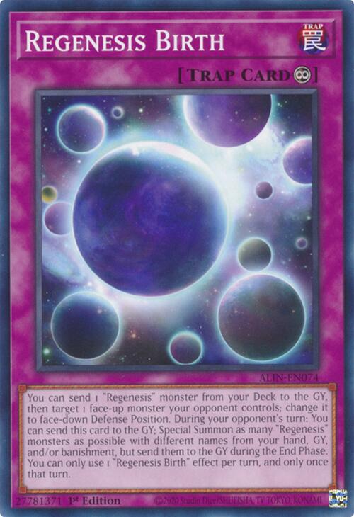 Regenesis Birth [ALIN-EN074] Common | Exor Games Summserside