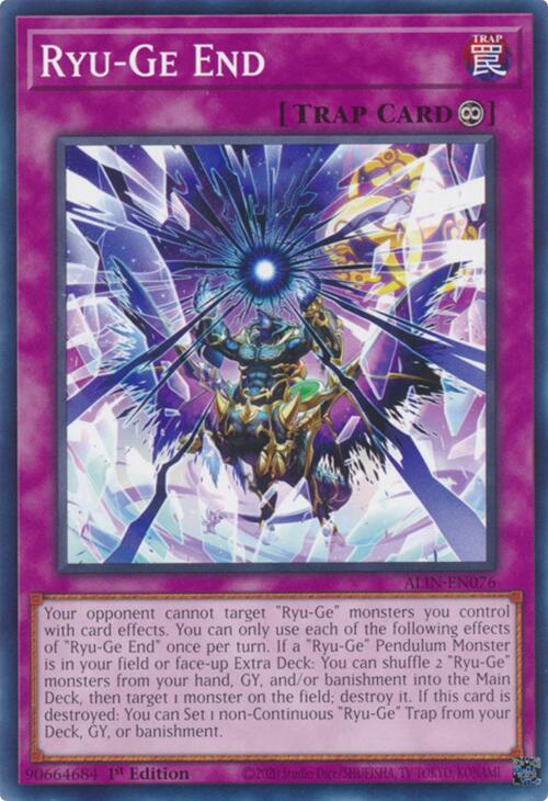 Ryu-Ge End [ALIN-EN076] Common | Exor Games Summserside