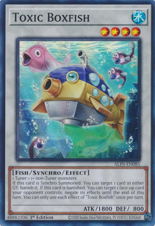 Toxic Boxfish [ALIN-EN085] Super Rare | Exor Games Summserside