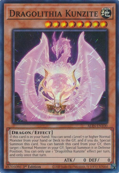 Dragolithia Kunzite [ALIN-EN100] Super Rare | Exor Games Summserside