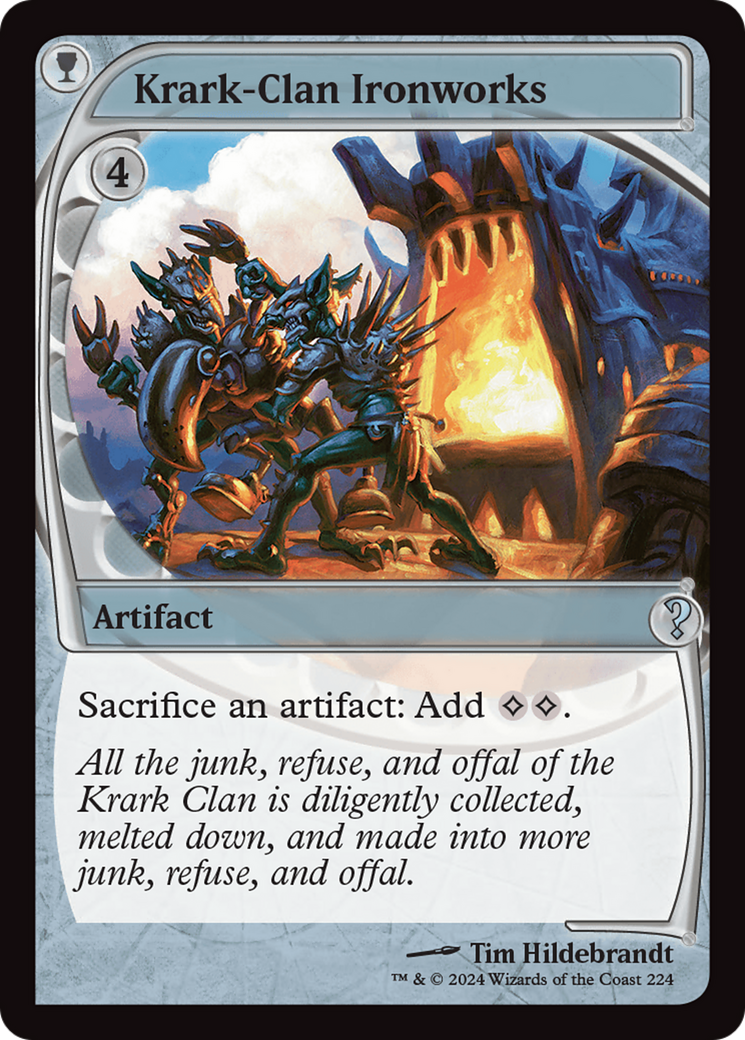 Krark-Clan Ironworks (Future Sight) [Mystery Booster 2] | Exor Games Summserside