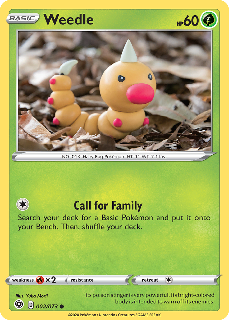 Weedle (002/073) [Sword & Shield: Champion's Path] | Exor Games Summserside