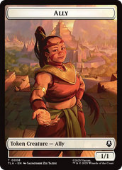 Ally (0008) // Soldier (0002) Double-Sided Token [Avatar: The Last Airbender Tokens] | Exor Games Summserside