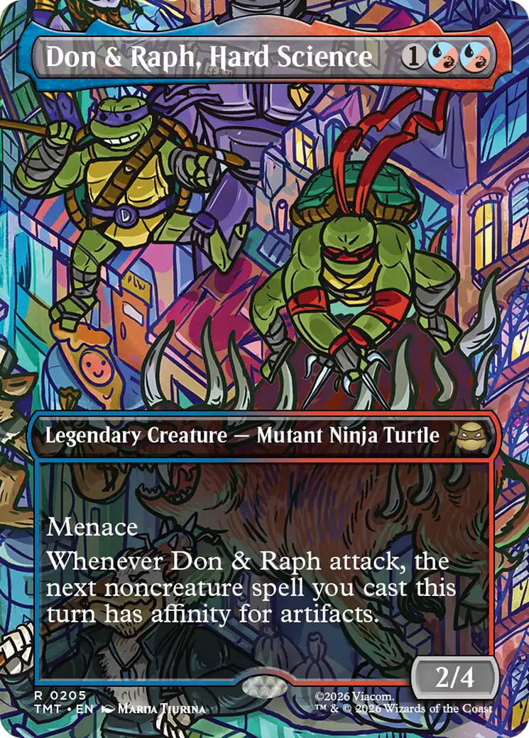 Don & Raph, Hard Science (Borderless) [Teenage Mutant Ninja Turtles] | Exor Games Summserside